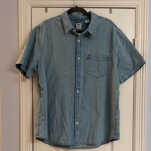 Levi's Blue Button Down Shirt